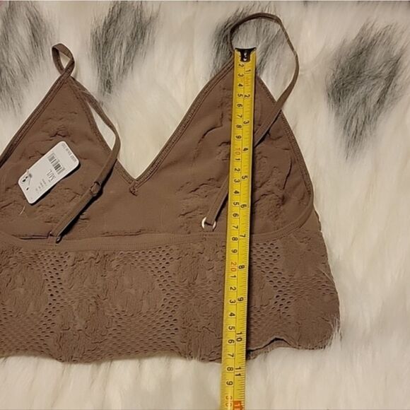 NWT Free People intimates Candy Seamless Bra in Sand - Picture 12 of 12